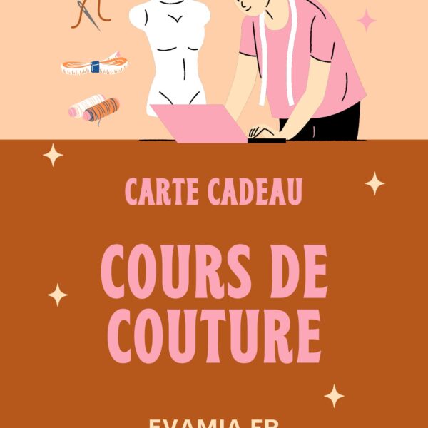 Carte cadeau cours de couture