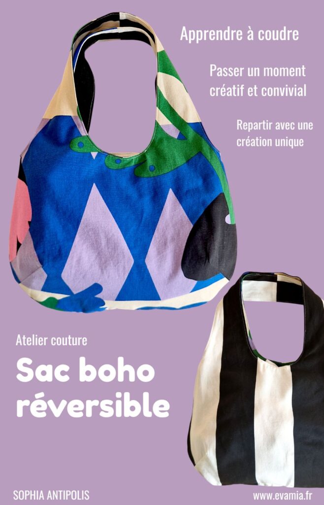 Apprenez a coudre et repartez avec votre propre sac boho fait main 1